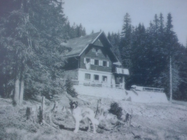 Schronisko na Hali Lipowskiej pod koniec lat 30. 